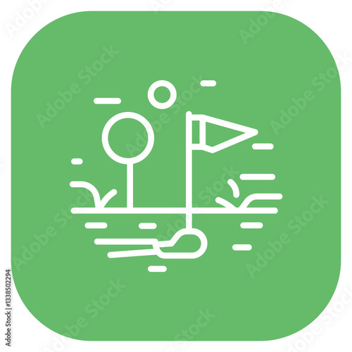 Mini Golf Icon