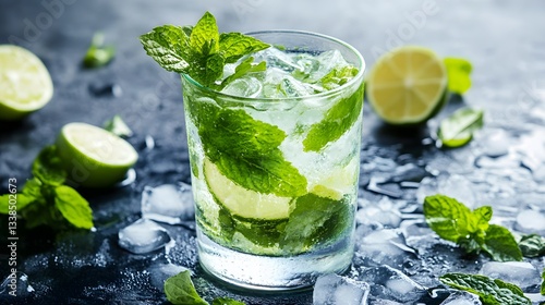 Wallpaper Mural Mojito refreshing cold drink Torontodigital.ca