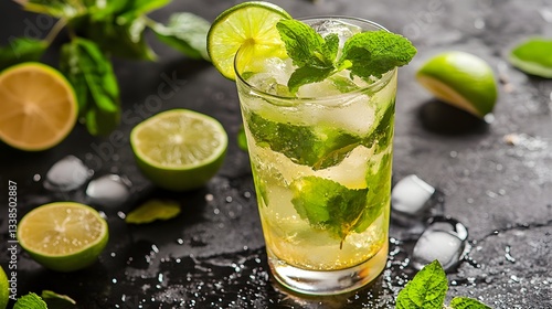 Wallpaper Mural Mojito refreshing cold drink Torontodigital.ca