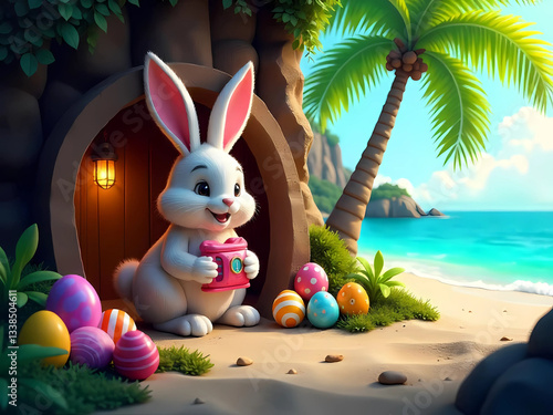  Tropical Easter: The Bunny’s Seaside Hideaway