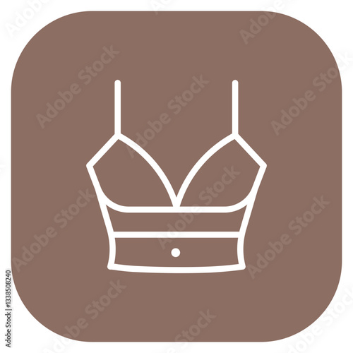 Crop Top Icon