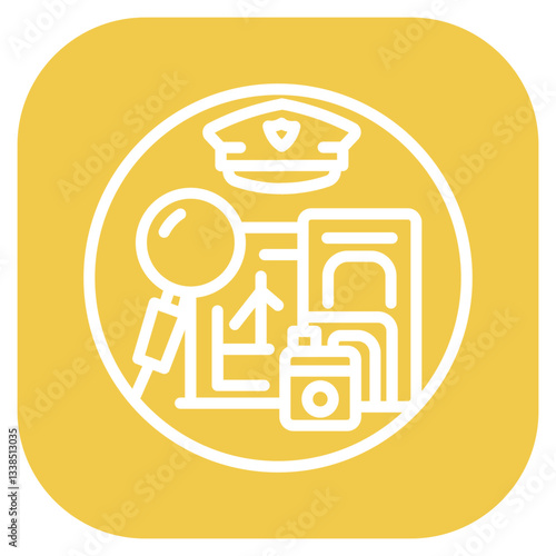Border Control Icon