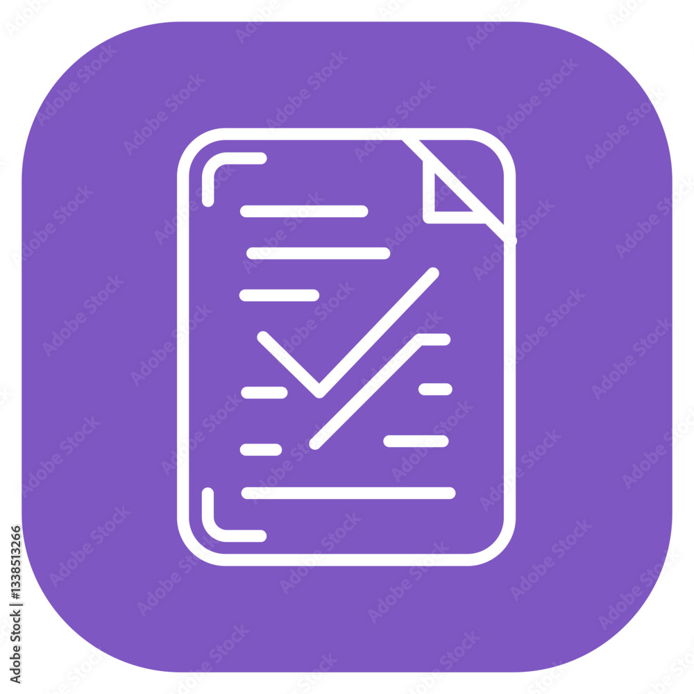 Document Verification Icon Document Verification Icon