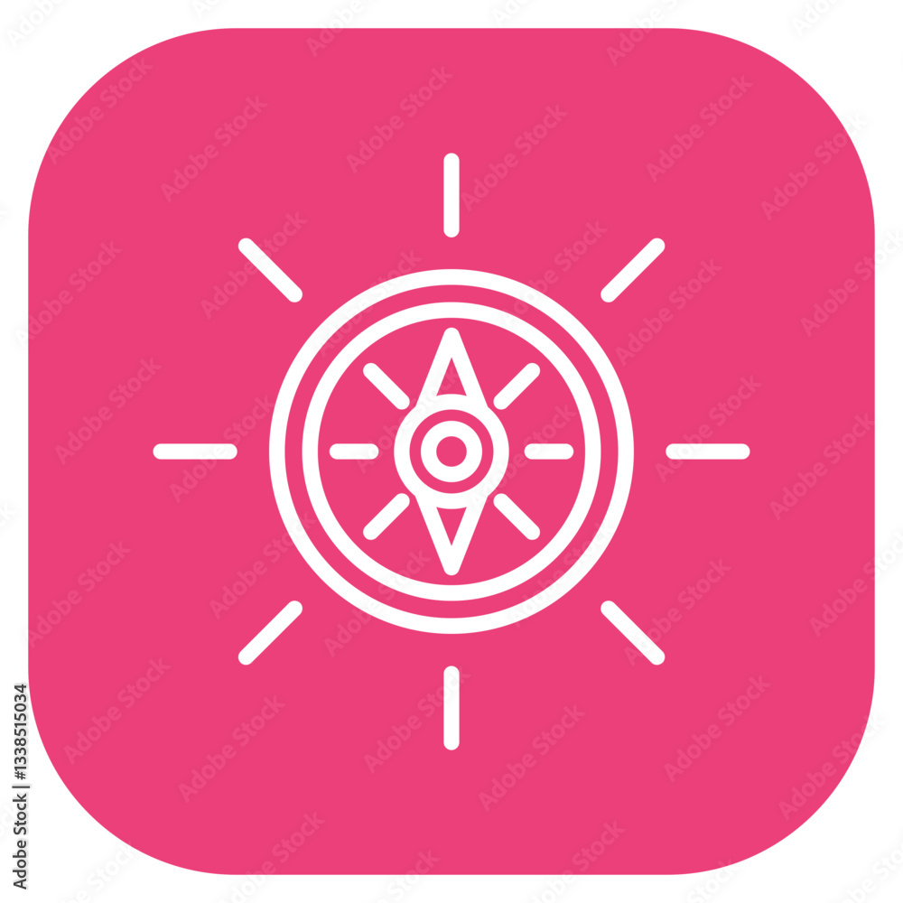 Navigation Lights Icon Navigation Lights Icon