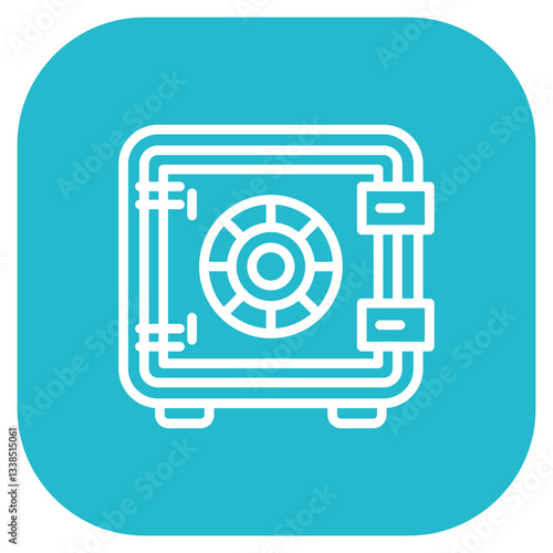 Bank Safe Icon