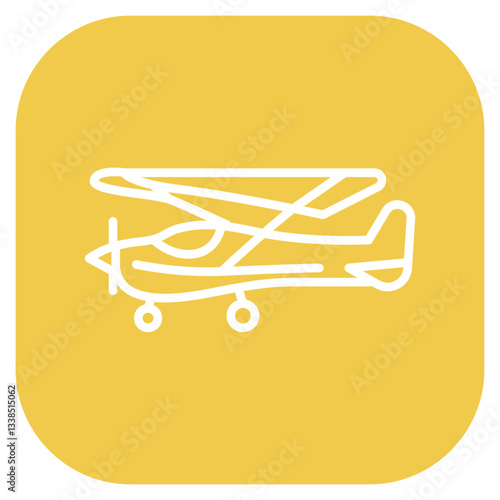 Ultralight Aircraft Icon