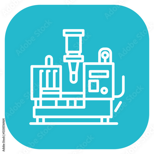 Injection Molding Machine Icon