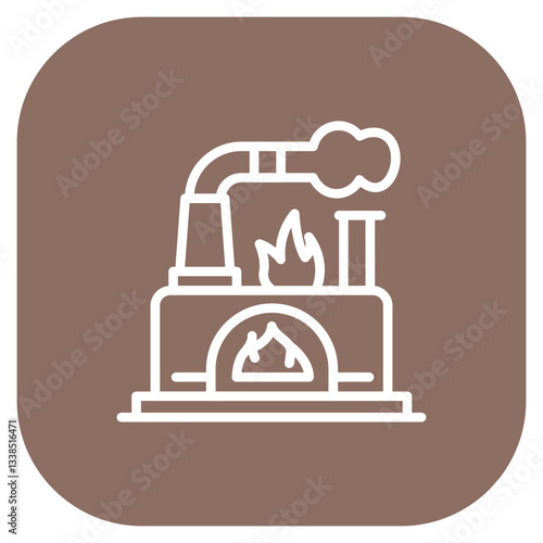 Industrial Furnace Icon