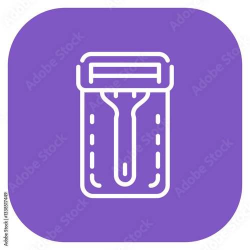 Disposable Razor Vector Icon