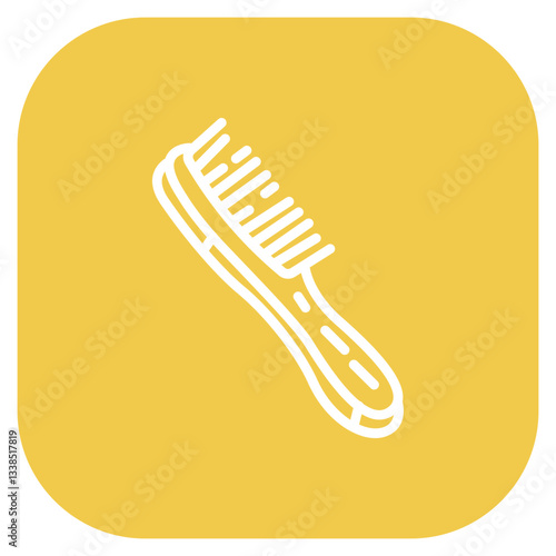 Skin Brush Vector Icon