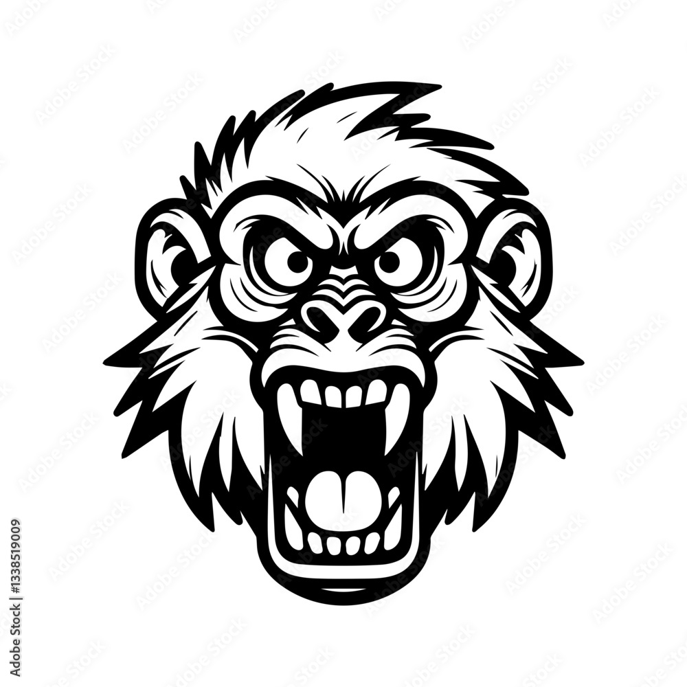 Monkey head 01 Monkey head 01
