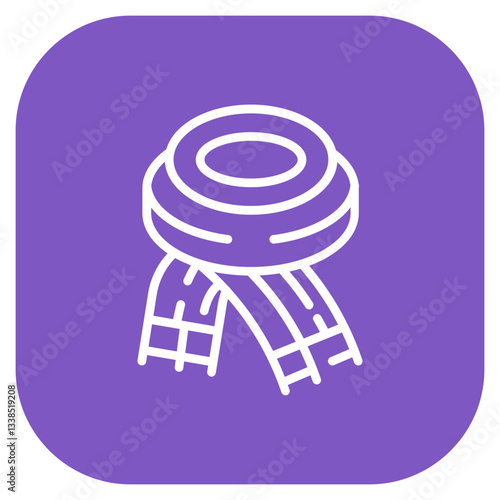 Winter Muffler Icon