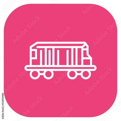 Freight Train Icon