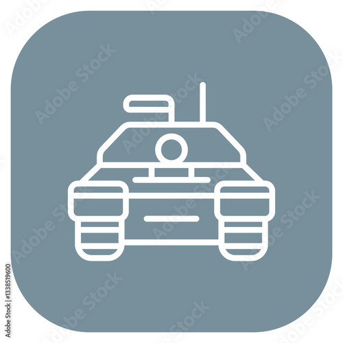 Military Tank Icon