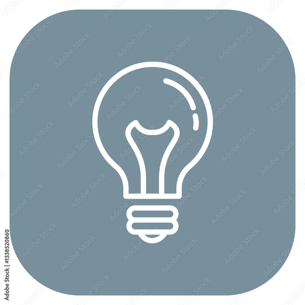Smart Lighting System Icon Smart Lighting System Icon