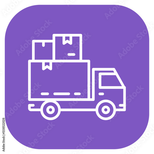 Third Party Logistics Vector Icon