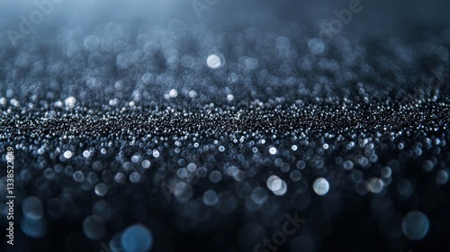 Abstract Dark Blue Glitter Background Texture