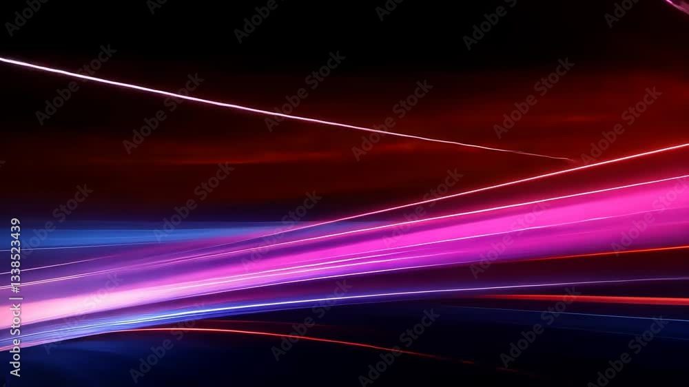 Abstract vibrant color lines radiating light Abstract vibrant color lines radiating light