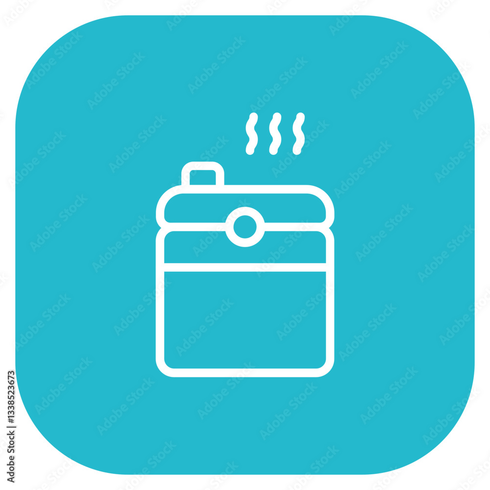 Ash Dispenser Vector Icon