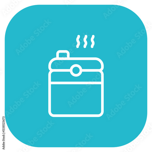 Ash Dispenser Vector Icon