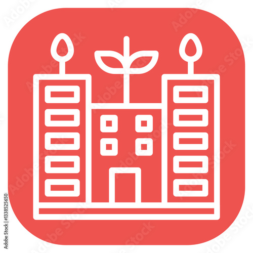 Green Construction Vector Icon