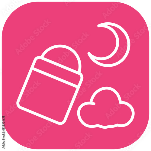 Baby Blanket Vector Icon