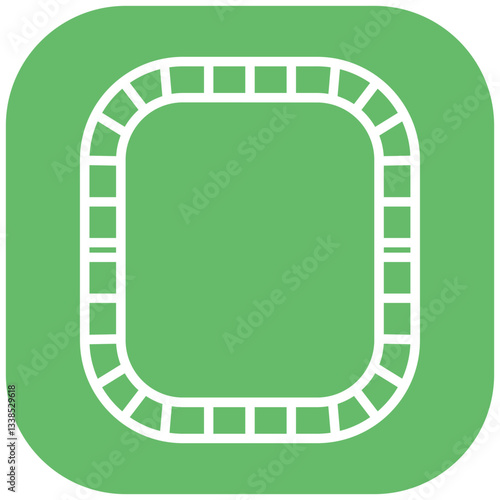 Tummy Time Mat Vector Icon