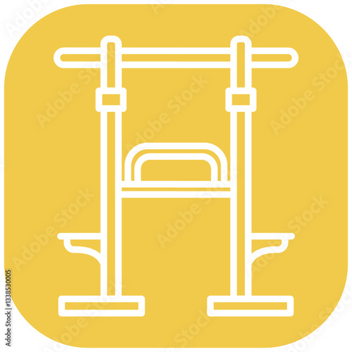 Dip Bar Vector Icon