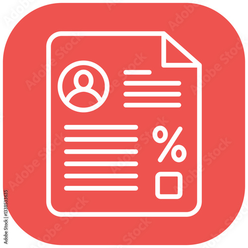 Transactional Data Vector Icon