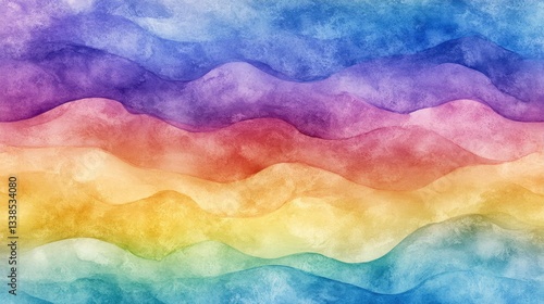 Colorful Abstract Watercolor Wave Background Pattern Texture Design Inspiration Collection for Art Work and Digital Print Wallpaper and Mobile Phones Screens Illustration Artwork and Graphic Design