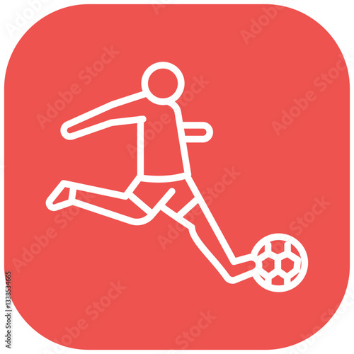 Soccer Corner Kick Vector Icon