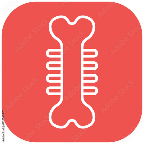 Bone Scan Vector Icon