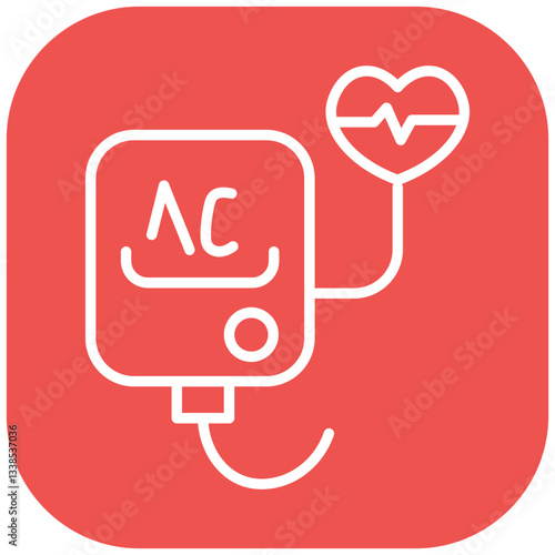 Blood Oxygen Level Vector Icon