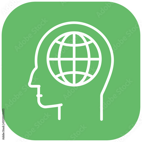 Open Mindedness Vector Icon