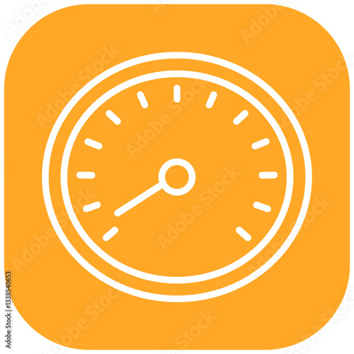 Altimeter Vector Icon
