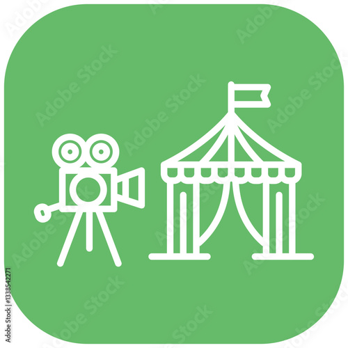 Film Festival Vector Icon