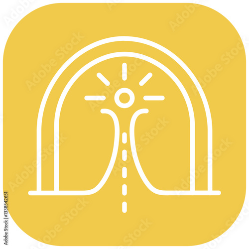 Narrative Arc Vector Icon
