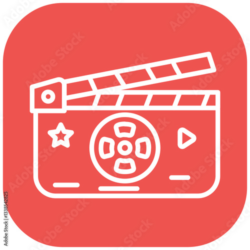 Short Film Vector Icon