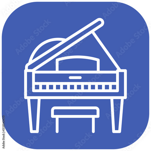Music Instrument Store Vector Icon
