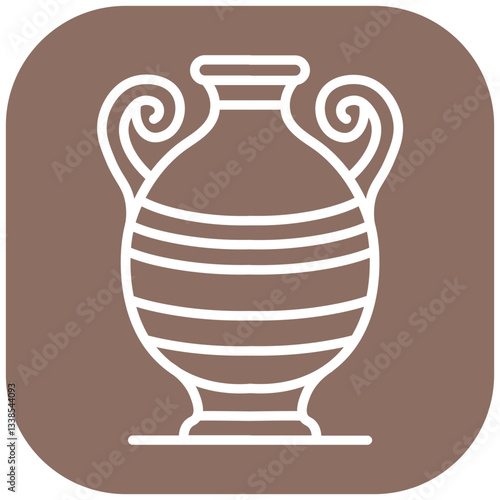 Amphora Vector Icon