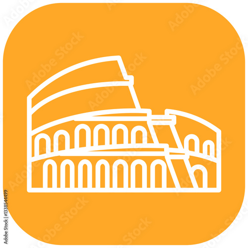 Colosseum Vector Icon