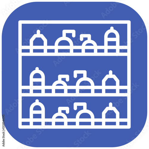 Organizing Pantry Vector Icon