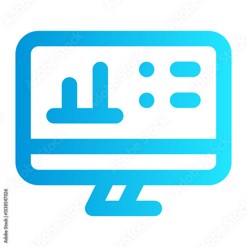 icon budgeting with style gradient
