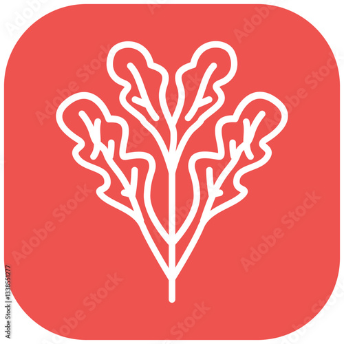 Arugula Vector Icon