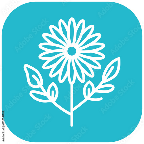 Aster Vector Icon