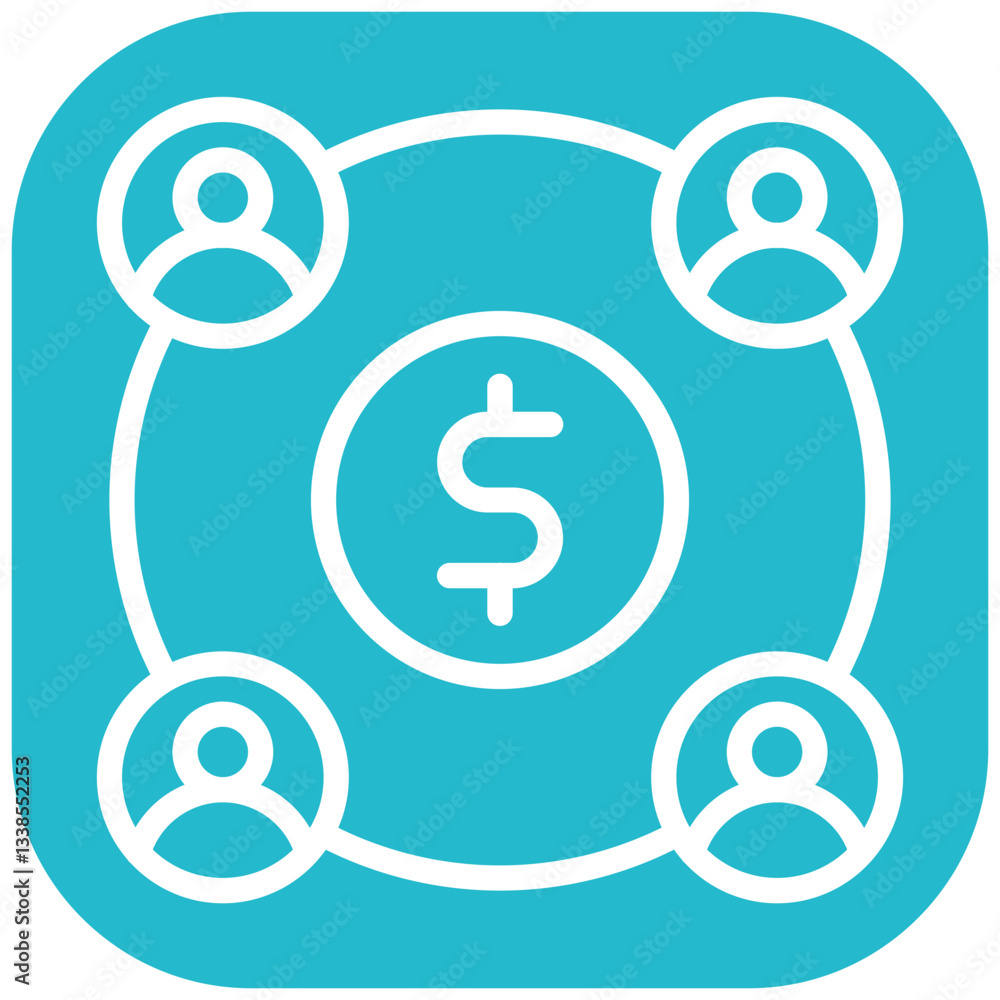 Customer Acquisition Vector Icon Customer Acquisition Vector Icon