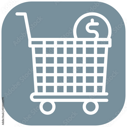 E commerce Marketing Vector Icon