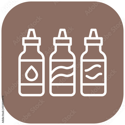 Condiments Pack Vector Icon