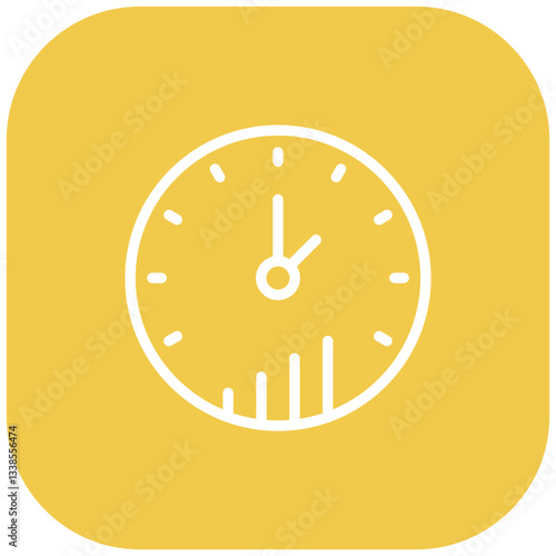 Peak Hours Vector Icon