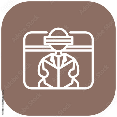 Censored News Vector Icon